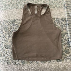 ✨SOLD✨Athleta Shanti Crop Rib Tank